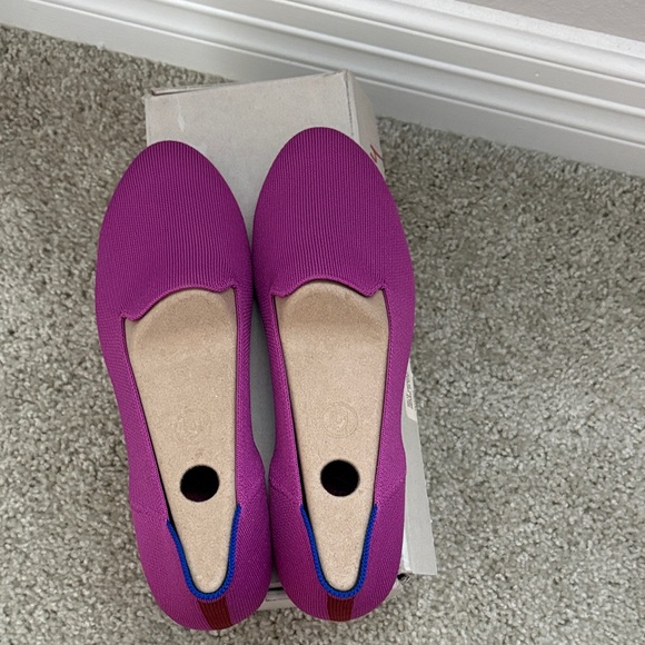 NEW Rothy's Fuchsia Loafers - Picture 1 of 4